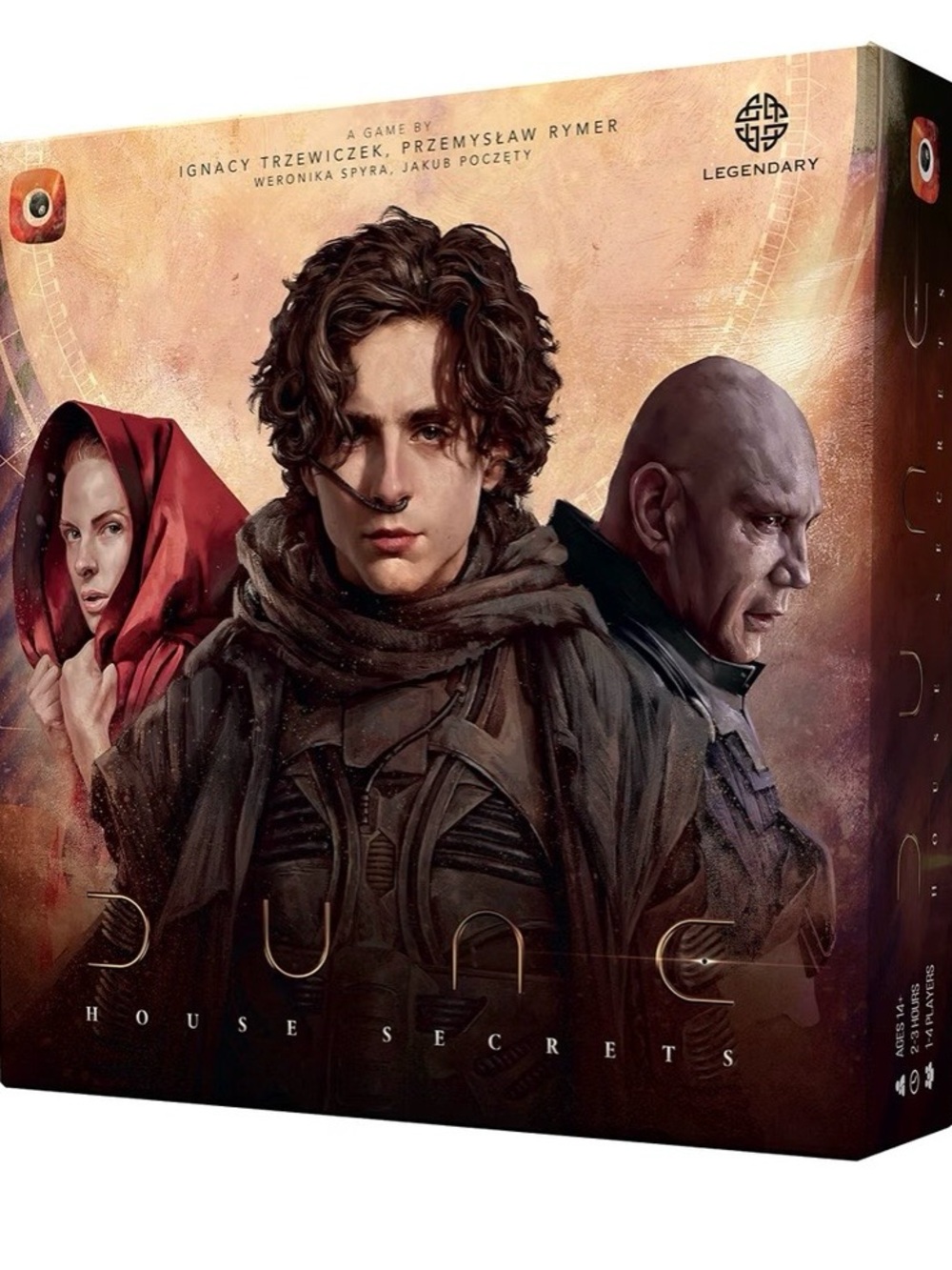 Dune: House Secrets Board Game - Brown/Beige Artwork